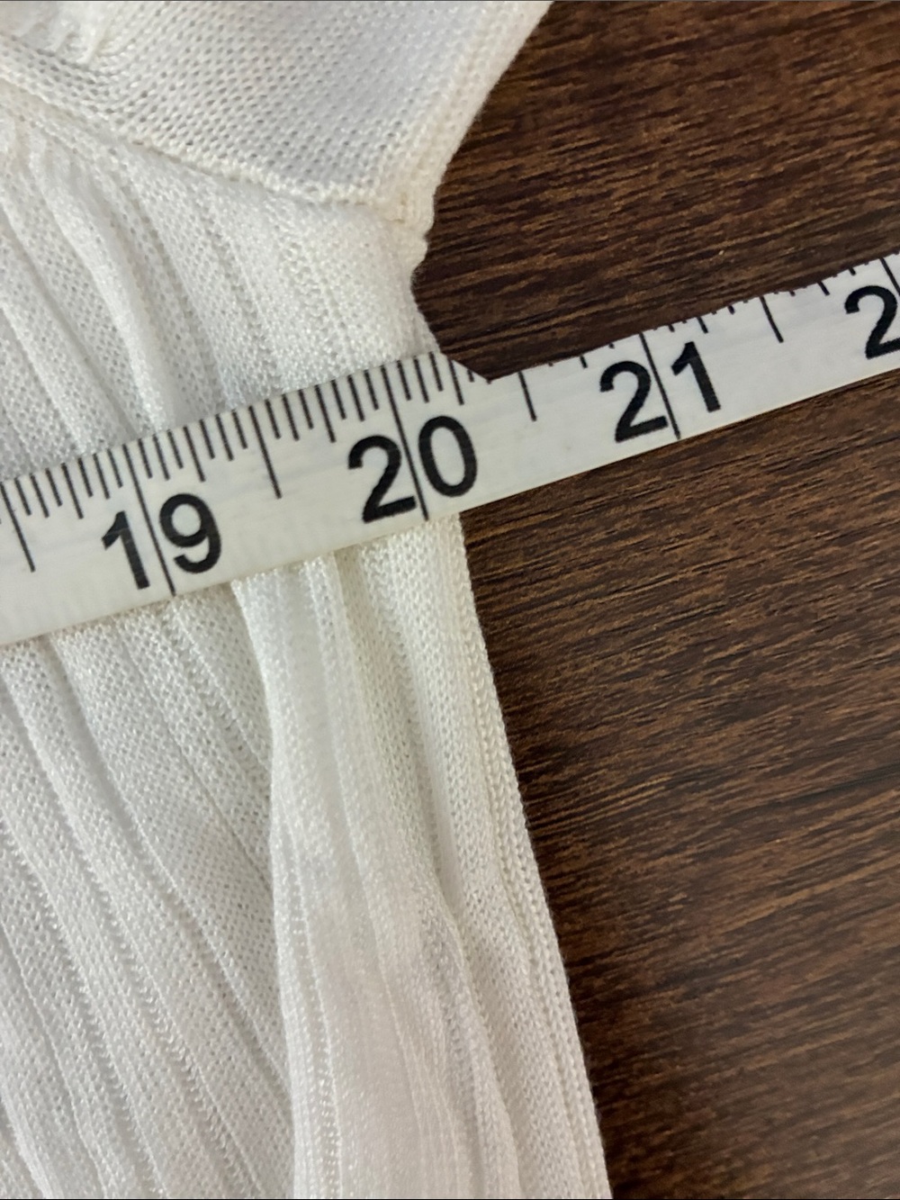 WHBM White Ruffle Open-Front Cardigan - Picture 8 of 8